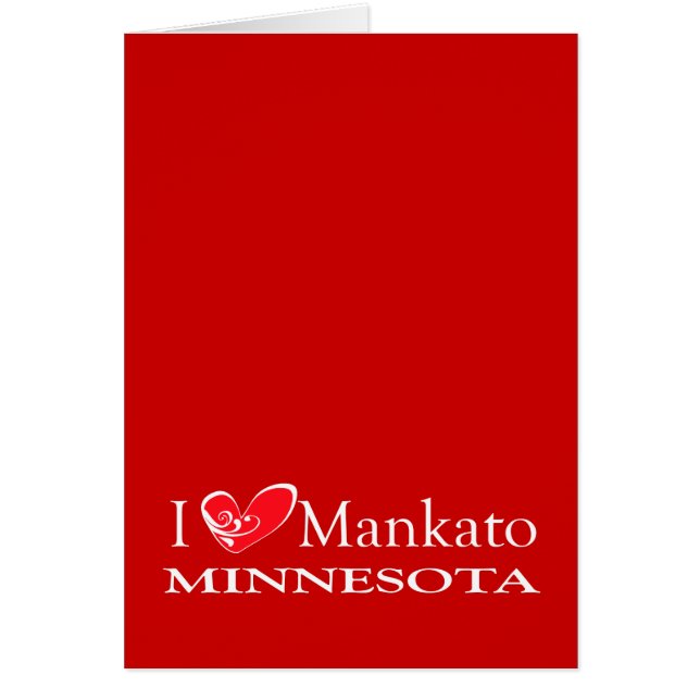 I Liebe Mankato Minnesota (Vorne)