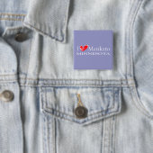 I Liebe Mankato Minnesota Button (Beispiel)