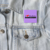 I Liebe Mankato Minnesota Button (Beispiel)