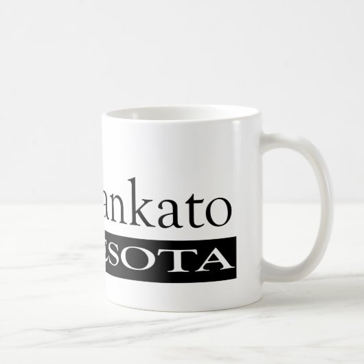 I Liebe Mankato Minnesota Kaffeetasse (Rechts)