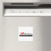 I Liebe Mankato Minnesota Magnet (In Situ (Geschirrspüler))