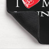 I Liebe Mankato Minnesota Mousepad (Ecke)