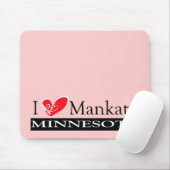 I Liebe Mankato Minnesota Mousepad (Mit Mouse)