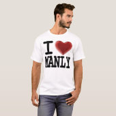 I Liebe männlich T-Shirt (Vorne ganz)