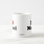 I Liebe Manuel Kaffeetasse (Mittel)