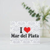I Liebe Mar del Plata, Argentinien Postkarte (Stehend Vorderseite)