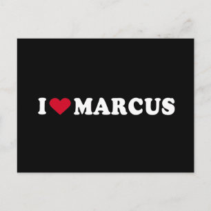 I LIEBE MARCUS POSTKARTE