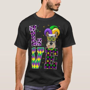 I Liebe Mardi Gras Festival Party Lover Funny Schn T-Shirt