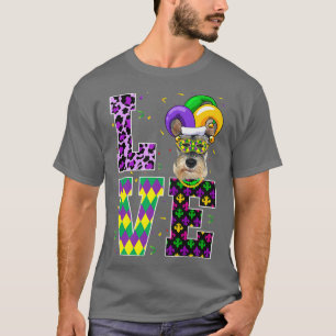 I Liebe Mardi Gras Festival Party Lover Funny Schn T-Shirt