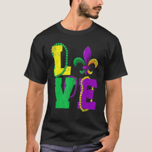 I Liebe Mardi Gras Matching Mardi Gras For Girls K T-Shirt