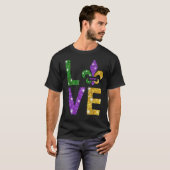 I Liebe Mardi Gras T Shirt Mardi Gras Shirt für Gi (Vorne ganz)