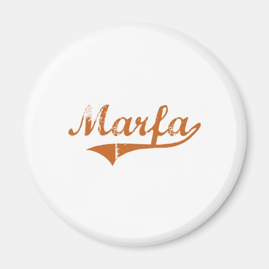 I Liebe Marfa Texas Magnet (Vorne)