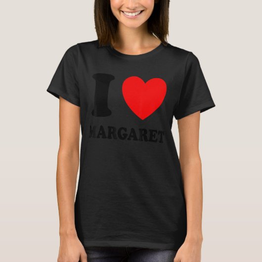 I Liebe Margaret T-Shirt (Vorderseite)