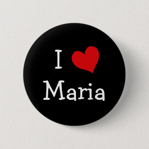 I Liebe Maria Button