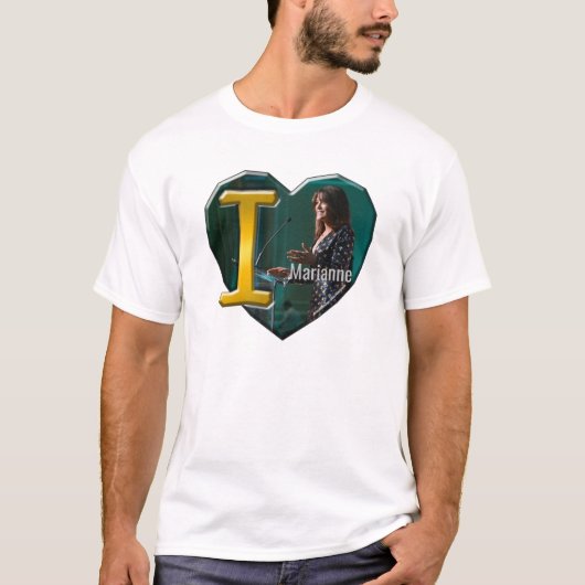 I Liebe Marianne Williamson - T-Shirt (Vorderseite)