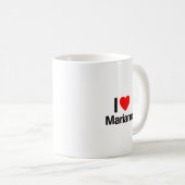 i Liebe mariano Kaffeetasse (VorderseiteRechts)