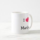 I Liebe Marilyn Kaffeetasse (VorderseiteRechts)