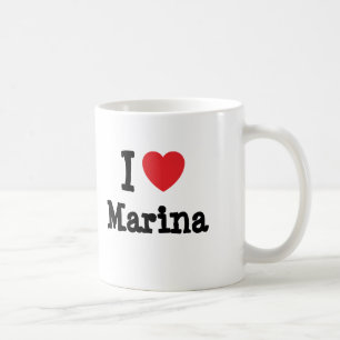 I Liebe Marina T - Shirt Kaffeetasse