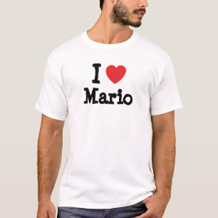 I Liebe Mario Herzlicher T - Shirt