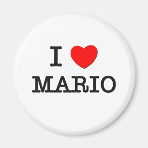 I Liebe Mario Magnet