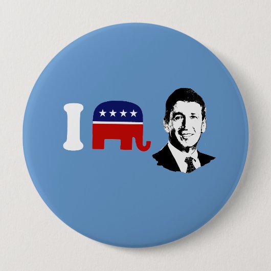 I Liebe Mark Sanford Button (Vorderseite)