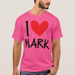 I Liebe Markenname Personalisiert Männer Typ BESTE T-Shirt