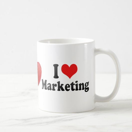I Liebe-Marketing Kaffeetasse (Rechts)