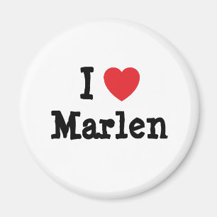 I Liebe Marlen T - Shirt Magnet