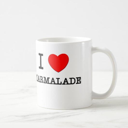 I Liebe-Marmelade Kaffeetasse (Rechts)