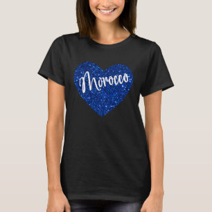 I Liebe Marokko Herz T-Shirt