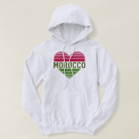 I Liebe Marokko, Marokko Hoodie (Design vorne)