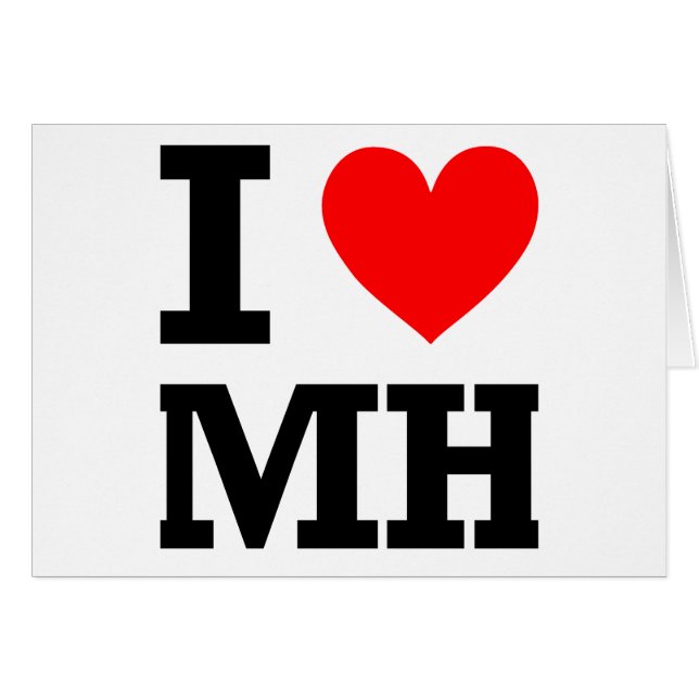 I Liebe-Marshall- Islandsentwurf (Vorderseite (Horizontal))