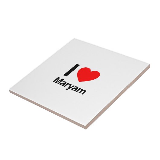 I Liebe maryam Fliese (Seite)