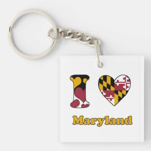 I Liebe Maryland Schlüsselanhänger