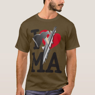 I LIEBE Massachusetts T-Shirt