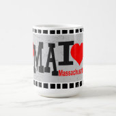 I Liebe Massachusetts - Tasse (Mittel)