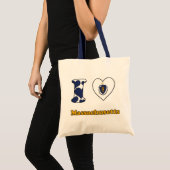 I Liebe Massachusetts Tragetasche (Vorderseite (Produkt))
