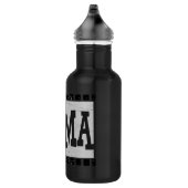 I Liebe Massachusetts - Trinkflasche (Rechts)