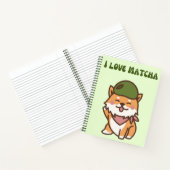 I Liebe Matcha 🧇 🍵 🥫 Notizblock (Innenseite)