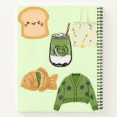 I Liebe Matcha 🧇 🍵 🥫 Notizblock (Rückseite)