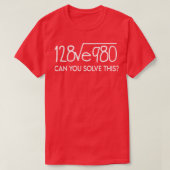 I LIEBE MATH 6 T-Shirt (Design vorne)