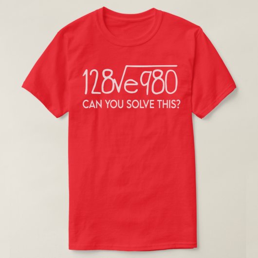 I LIEBE MATH 6 T-Shirt (Design vorne)
