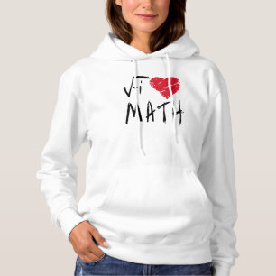 I Liebe Math Hoodie