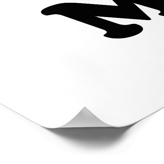 I LIEBE MATH POSTER (Ecke)