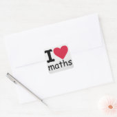 I Liebe Math Sticker (Umschlag)