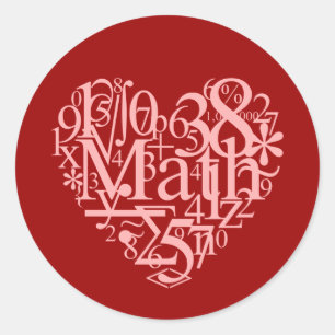 I Liebe Math Sticker