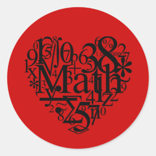 I Liebe Math Sticker