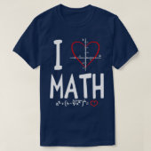 I Liebe Math TShirt Classic TShirt (Design vorne)