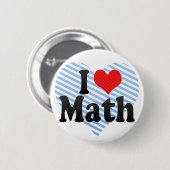 I Liebe-Mathe Button (Vorne & Hinten)