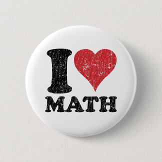I Liebe-Mathe Button